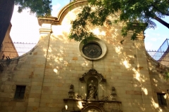 Iglesia de san felipe neri- Gaudi era devoto de este santo